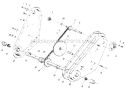 Page A Diagram and Parts List for 21700-8 1988 MTD Tiller