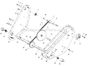 Page A Diagram and Parts List for 21700S 1985 MTD Tiller