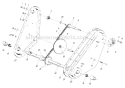 Page A Diagram and Parts List for 218-310-054 1988 MTD Tiller