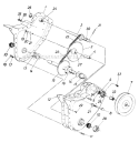 Page A Diagram and Parts List for 219-031-000 1989 MTD Tiller