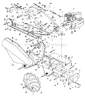 Part Location Diagram of 784-0100 MTD Side Plate Ass'y.