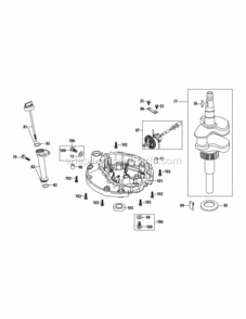 Page D Diagram and Parts List for 21A-24MA752 2012 MTD Lawn Mower