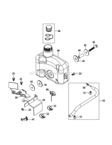 Page G Diagram and Parts List for 21A-24MA752 2012 MTD Lawn Mower