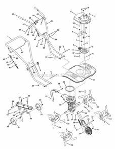 Part Location Diagram of 686-04072 Husky HKY PART