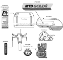 Page C Diagram and Parts List for 21A-392B022 2009 MTD Tiller