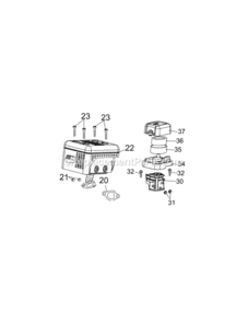 170-V0B_Air_Cleaner_And_Muffler Diagram and Parts List for 21A-39M5004 2013 MTD Tiller