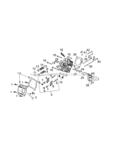 170-V0B_Cylinder_Head Diagram and Parts List for 21A-39M5004 2013 MTD Tiller