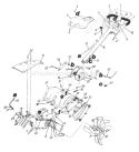 Page C Diagram and Parts List for 21A-417-033 1999 MTD Tiller