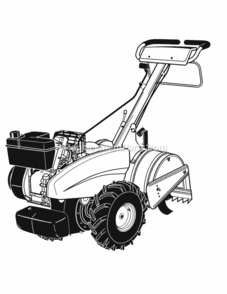 Quick_Reference_414 Diagram and Parts List for 21AA414A729 2006 MTD Tiller