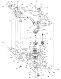 Page B Diagram and Parts List for 21AB452A057 2008 MTD Tiller