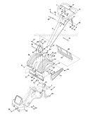 Part Location Diagram of 786-0178A-0691 MTD Tine Shield