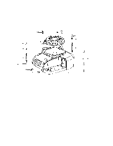 Engine shroud Diagram and Parts List for 4P90JUD  MTD Engine