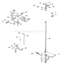 Page K Diagram and Parts List for 2260F 55AF3B7J195 MTD Lawn Mower