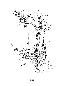 Gear case Diagram and Parts List for 21AB455C730  MTD Tiller