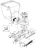 Part Location Diagram of 749-0664 MTD Upper Handle