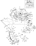 Page A Diagram and Parts List for 240640 1990 MTD Chipper Shredder