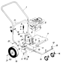 Page A Diagram and Parts List for 240695 1990 MTD Leaf Blower / Vacuum
