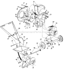 Page A Diagram and Parts List for 241-640-726 1991 MTD Chipper Shredder