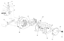 Page B Diagram and Parts List for 241-692-134 1991 MTD Leaf Blower / Vacuum