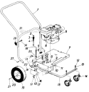Page A Diagram and Parts List for 241-693-022 1991 MTD Leaf Blower / Vacuum