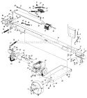 Page A Diagram and Parts List for 241610 1991 MTD Log Splitter