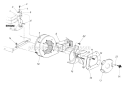 Page A Diagram and Parts List for 242-692-134 238-244 -1992 MTD Leaf Blower / Vacuum