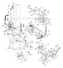 Page A Diagram and Parts List for 244-630-715 1994 MTD Log Splitter