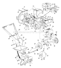 Page A Diagram and Parts List for 244-651B730 1994 MTD Chipper Shredder