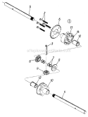Part Location Diagram of 716-0232 MTD Ring-retaining