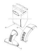 Part Location Diagram of 731-1573 MTD Chute - Discharge