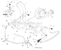 Page B Diagram and Parts List for 245-685-000 1985 MTD Chipper Shredder