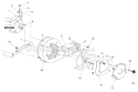 Page B Diagram and Parts List for 245-692-000 1985 MTD Chipper Shredder