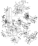 Page A Diagram and Parts List for 246-636-009 1996 MTD Log Splitter
