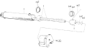 Page B Diagram and Parts List for 246-642-077 1986 MTD Log Splitter