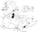 Page B Diagram and Parts List for 246-689-730 1986 MTD Chipper Shredder