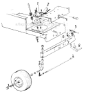 Page F Diagram and Parts List for 246-692-122 1986 MTD Lawn Tractor