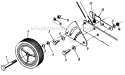 Page B Diagram and Parts List for 24604-7 1987 MTD Edger