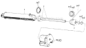 Page A Diagram and Parts List for 24642-7 1987 MTD Log Splitter