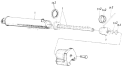 Page B Diagram and Parts List for 24642C 1986 MTD Log Splitter