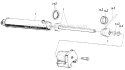 Page A Diagram and Parts List for 24645-7 1987 MTD Log Splitter