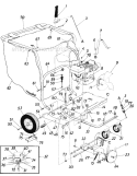 Page B Diagram and Parts List for 24689C 1986 MTD Chipper Shredder