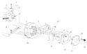 Page B Diagram and Parts List for 24695-9 1989 MTD Leaf Blower / Vacuum