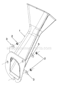 Page A Diagram and Parts List for 247-103A134 1997 MTD Chipper Shredder