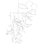 Part Location Diagram of 781-0647 MTD DISCHARGE CHUTE STABILIZING BRACKET