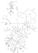 Part Location Diagram of 719-0359 MTD Engine Mounting Adapter