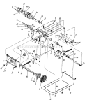 Part Location Diagram of 781-0638A MTD PLATE-REINFORCEMENT