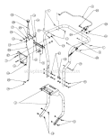 Page G Diagram and Parts List for 247-315A002 1997 MTD Chipper Shredder