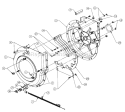 Page H Diagram and Parts List for 247-315A002 1997 MTD Chipper Shredder