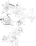 Page A Diagram and Parts List for 247-638-308 1987 MTD Log Splitter