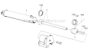 Page B Diagram and Parts List for 247-638-308 1987 MTD Log Splitter